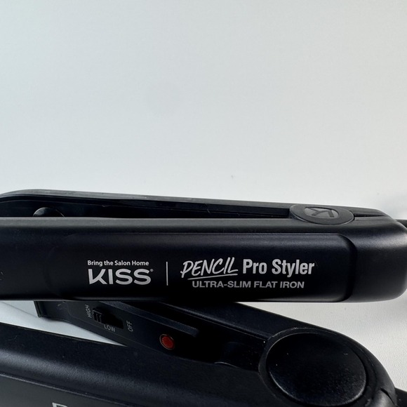 KISS Pencil Pro Styler Ultra-Slim Flat‎ Iron + Revlon Hair Straightener Lot of 2 - Picture 2 of 8